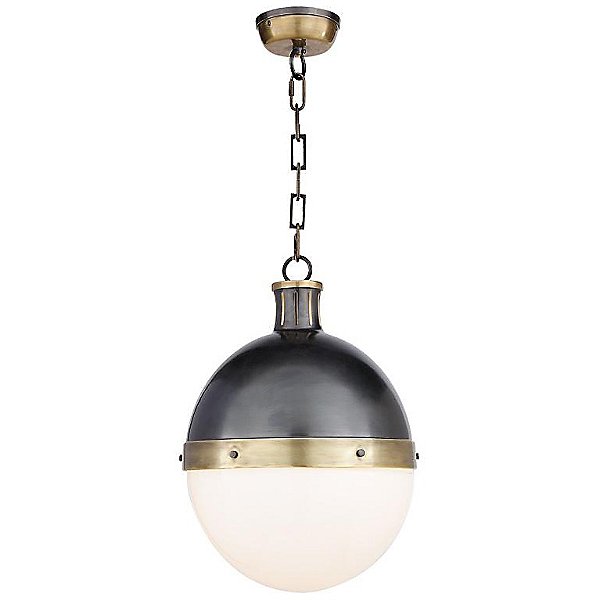 Visual Comfort Signature Hicks Pendant Light - Color: Gold - Size: 18 -  TOB 5063BZ/HAB-WG – Aston & West