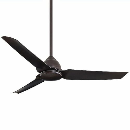 Minka Aire Java Indoor/Outdoor Ceiling Fan - Size: 54" - Color: Brown - Number of Blades: 3 - Blade Color: Kocoa - F753-KA