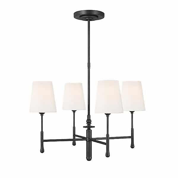 TOB by Thomas OBrien Capri Chandelier - Color: Black - TC1004AI