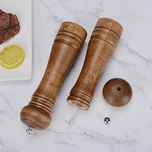 Natural Oak Salt & Pepper Grinder Set – Aston & West