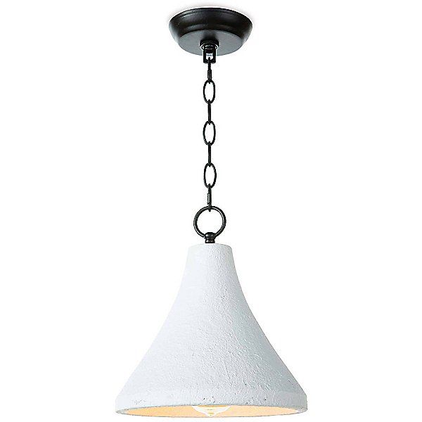 Regina Andrew Billie Concrete Pendant Light - Color: Textured - Size: Small - 16-1322