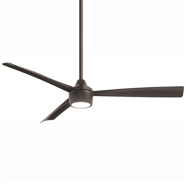 Minka Aire Skinnie LED Ceiling Fan - Color: Bronze - Number of Blades: 3 - F626L-ORB