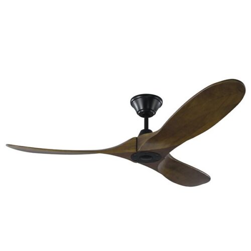 Visual Comfort Fan Maverick II Ceiling Fan - Color: Black - Number of Blades: 3 - 3MAVR52BK