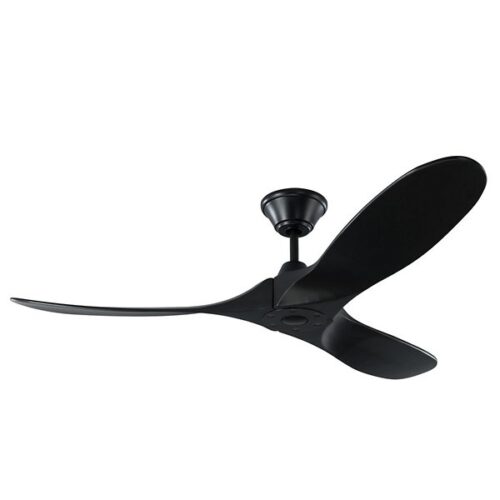 Visual Comfort Fan Maverick II Ceiling Fan - Color: Black - Number of Blades: 3 - 3MAVR52BKBK