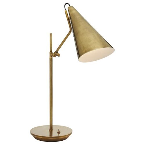 Visual Comfort Signature Clemente Table Lamp - Color: Brass - ARN 3010HAB-HAB